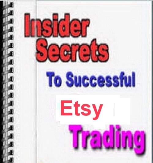 Product picture Insiders Secrets to successful Etsy Trading 