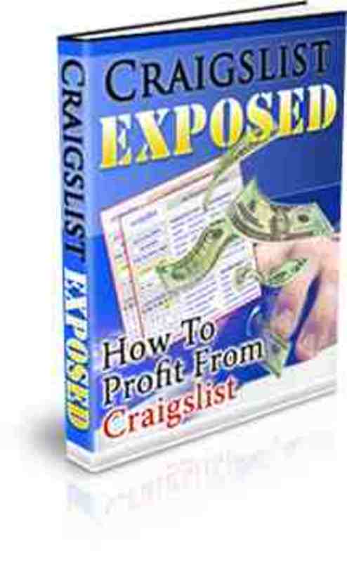 Product picture Craigslist Profit Secrets Revealed