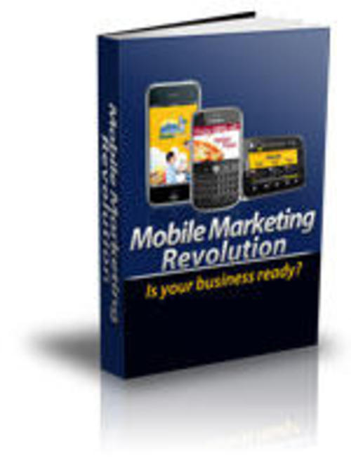 Product picture Mobile Marketing Revolution
